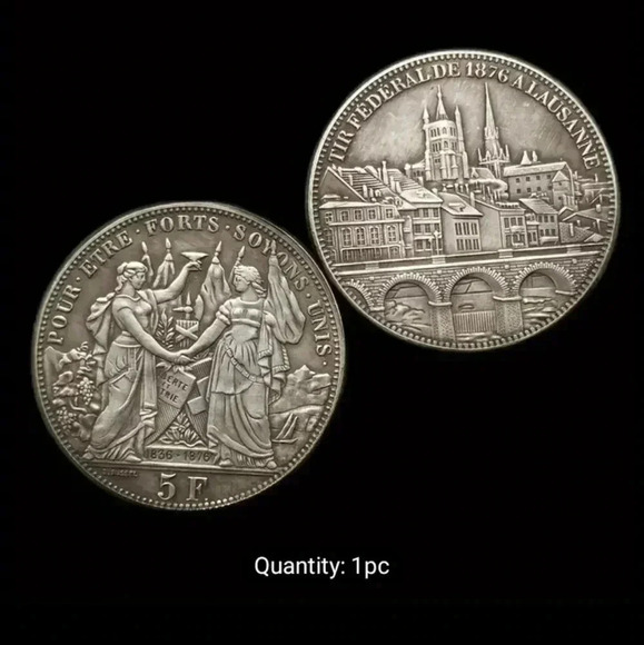 1876 Medal Coin.Replica Coins, Collectible Choice..NWT - Picture 2 of 7